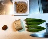 【暑い夏に】ねばねばご飯作り方1写真