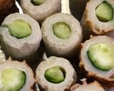 竹輪キュウリとクリチとあかりのディップ作り方1写真
