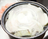 エビしんじょうと蒸しナスの⁂生姜あんかけ作り方1写真