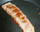 豚バラ肉のチーズ巻き焼き作り方6写真
