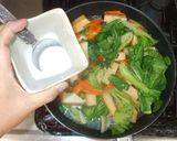 厚揚げチンゲン菜の中華炒め♪簡単作り方16写真