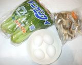 卵・青梗菜のナムル風炒め物♪簡単作り方1写真