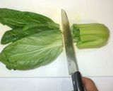 卵・青梗菜のナムル風炒め物♪簡単作り方2写真