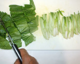 卵・青梗菜のナムル風炒め物♪簡単作り方3写真