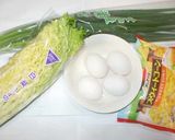 白菜の中華スープ♪簡単作り方1写真