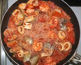糖質☆乾燥こんにゃくパスタでペスカトーレ作り方14写真