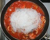 糖質☆乾燥こんにゃくパスタでペスカトーレ作り方13写真