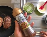 毎日弁当♪びくドン風ハンバーグ弁当作り方4写真