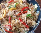 パプリカで！カラフル焼きそば作り方7写真