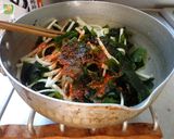 最速のワカメたっぷりの冷やしうどん作り方22写真