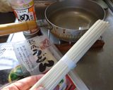 最速のワカメたっぷりの冷やしうどん作り方2写真
