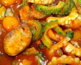 野菜を食べるナパリタン作り方1写真