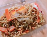 IHで屋台の焼きそば!作り方8写真