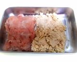 ヘルシーハンバーグの彩り野菜あんかけ♪作り方1写真