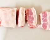 豚バラ肉とジャガイモの甘辛煮作り方1写真