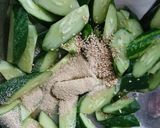 ｳﾞｨｰｶﾞﾝ 簡単 胡瓜 胡麻油漬け⭐作り方3写真
