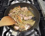 缶詰で一品♪サバきんぴらごぼう作り方3写真
