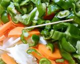 豚肉の野菜炒め トマトソースを効かせて作り方2写真