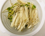 砂肝と豆もやしのにんにく炒め作り方1写真