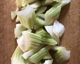 セロリとみょうがの昆布あえ作り方1写真