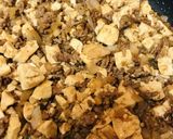 ドライな麻婆豆腐●煮汁少なめで肉味噌的な作り方3写真