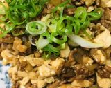 ドライな麻婆豆腐●煮汁少なめで肉味噌的な作り方4写真