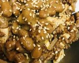 毎日の納豆●麻婆豆腐添え作り方4写真