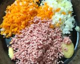 簡単和風キーマカレー作り方3写真