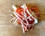 カニかまで！かに玉あんかけご飯☆天津飯風作り方2写真