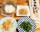 納豆おろしそば作り方1写真
