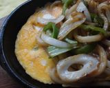 名古屋風♫鉄板de焼きうどん作り方3写真