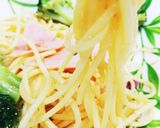 ブロッコリーとハムとタラコのパスタ作り方13写真