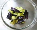 夏野菜☆なす･オクラとカニカマの酢の物作り方7写真