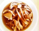 ★3分★舞茸とろろ昆布スープ☆作り方7写真