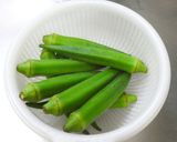 夏野菜☆なす･オクラとカニカマの酢の物作り方3写真