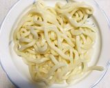 焼きたぬきうどん作り方1写真