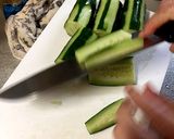 簡単！止まらないきゅうりのめんつゆ漬け作り方1写真