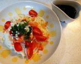 氷トマトのシャリシャリそうめん作り方8写真