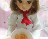 リカちゃん♡サーモンアボカドブルスケッタ作り方1写真