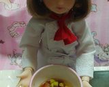 リカちゃん♡サーモンアボカドブルスケッタ作り方3写真