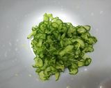 郷土料理✳キュウリと角麩の辛子酢味噌和え作り方3写真