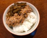 水戸の食卓より♪茎わかめ納豆作り方1写真