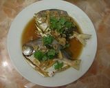広東風☆蒸し魚☆作り方6写真