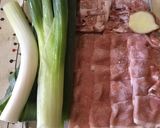 ♪豚肉ネギカレー風味の美味ロールキャベツ作り方3写真