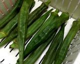 おくらの豚肉巻き作り方1写真