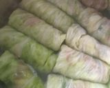 ♪豚肉ネギカレー風味の美味ロールキャベツ作り方8写真