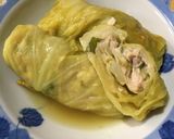 ♪豚肉ネギカレー風味の美味ロールキャベツ作り方9写真