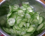超簡単✿蒲焼で作るうざく作り方1写真