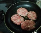 切り落とし肉でビーフハンバーグ作り方4写真