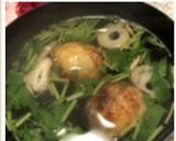 たこ焼きリメイク☆松茸のお吸い物で作り方5写真
